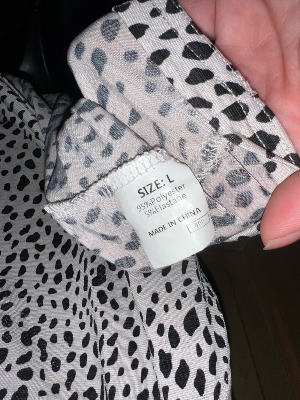 Leopard Printed White Pink Black Silky Soft Tank Top Bundle of 2 Size L - Picture 5 of 8